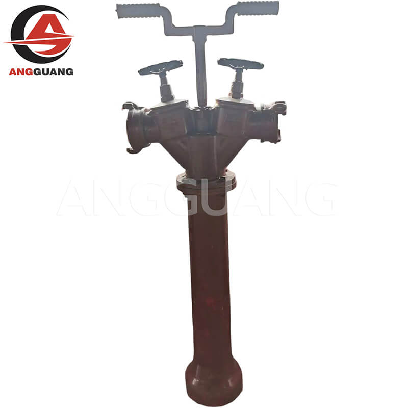 Uzbekistan Double Outlet Outdoor DN150/80 Fire Hydrant