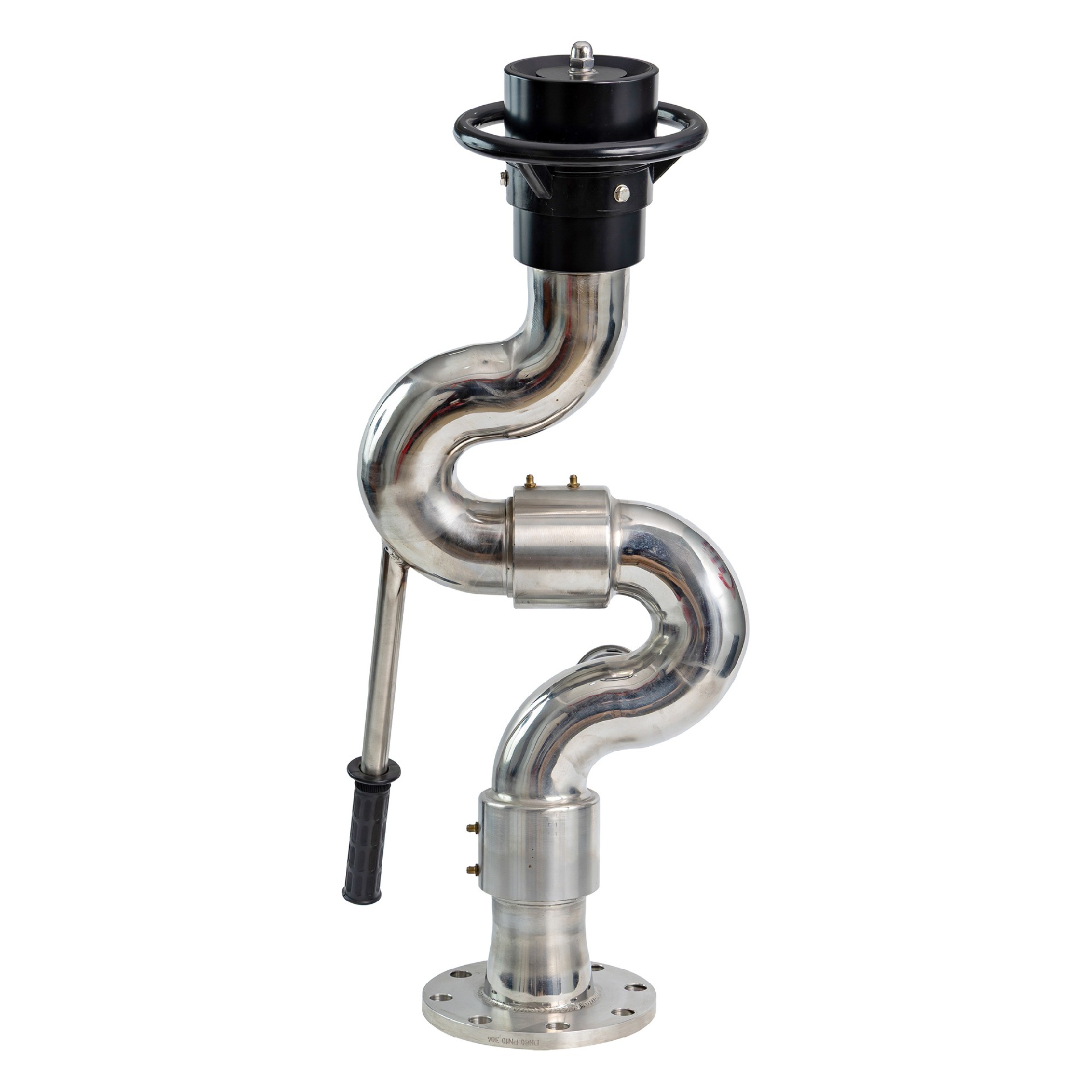 Manual Stainless Steel Fire Water Monitor - Industrial & Marine Fire Cannon