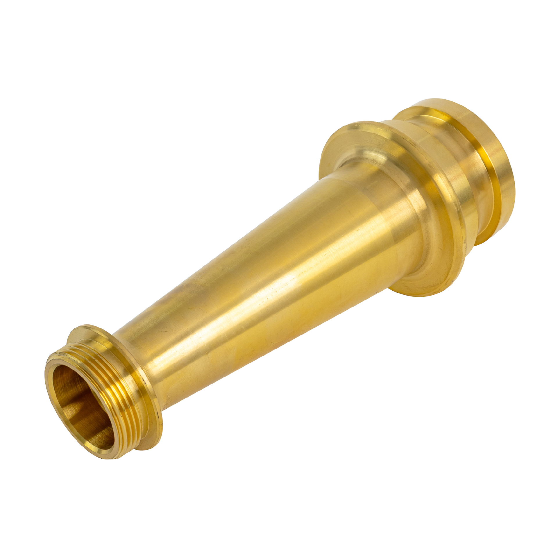 Brass Jet Spray Fire Hose Nozzle | Adjustable Fog Nozzle for Marine & Industrial