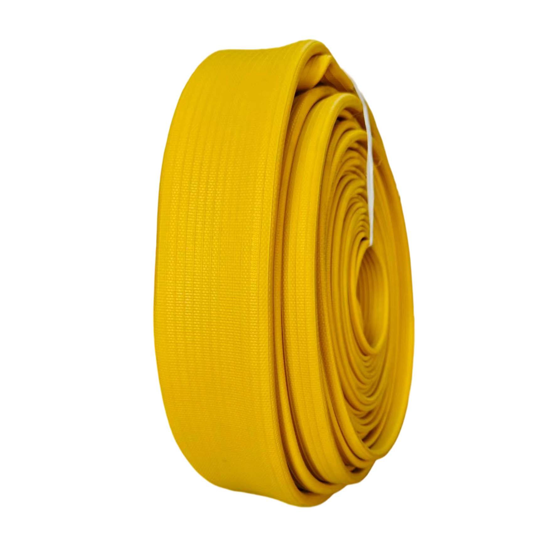 Heavy-Duty Nitrile Rubber Fire Hose (NBR) | Yellow Coated Industrial Fire Pipe