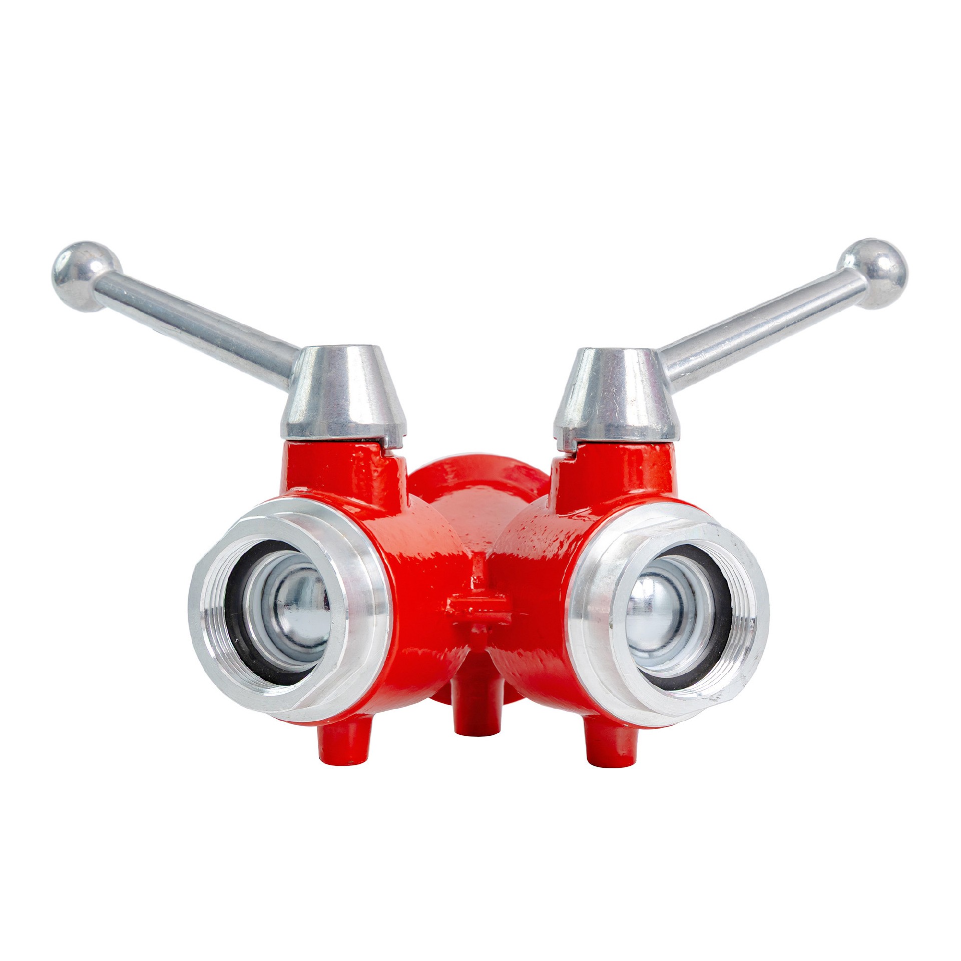 2-Way Controlled Dividing Breeching with Ball Valves	