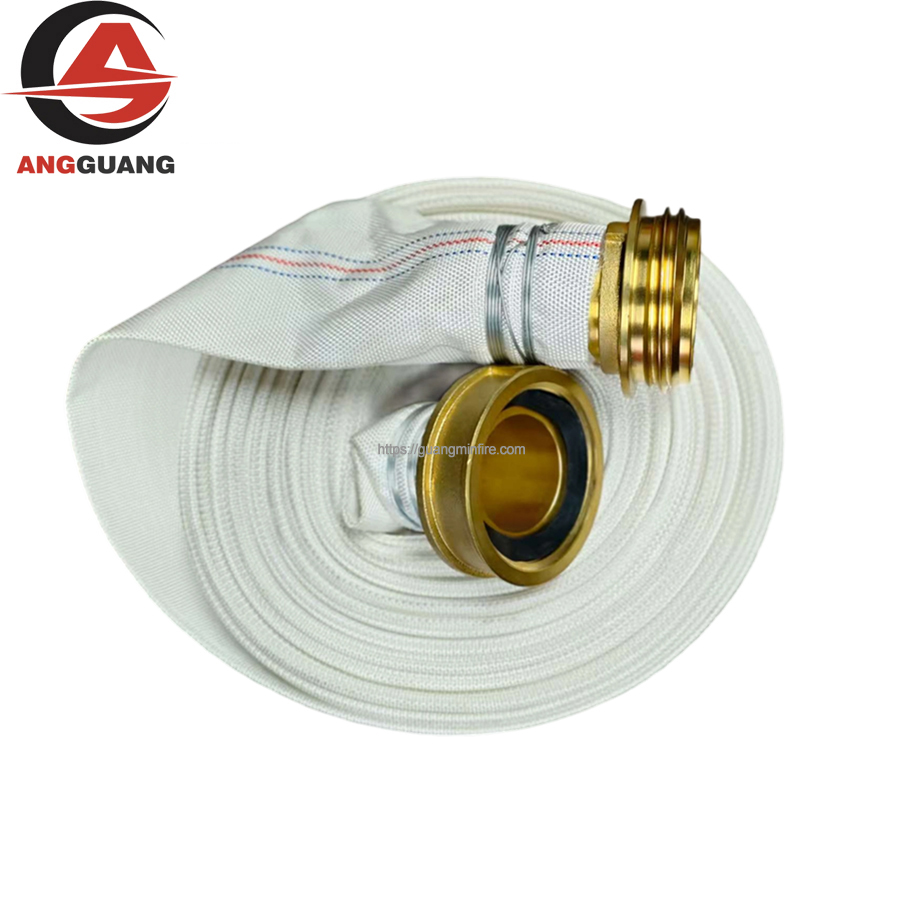 Aluminum & Brass UNI Fire Hose | Italian Type White Pipe