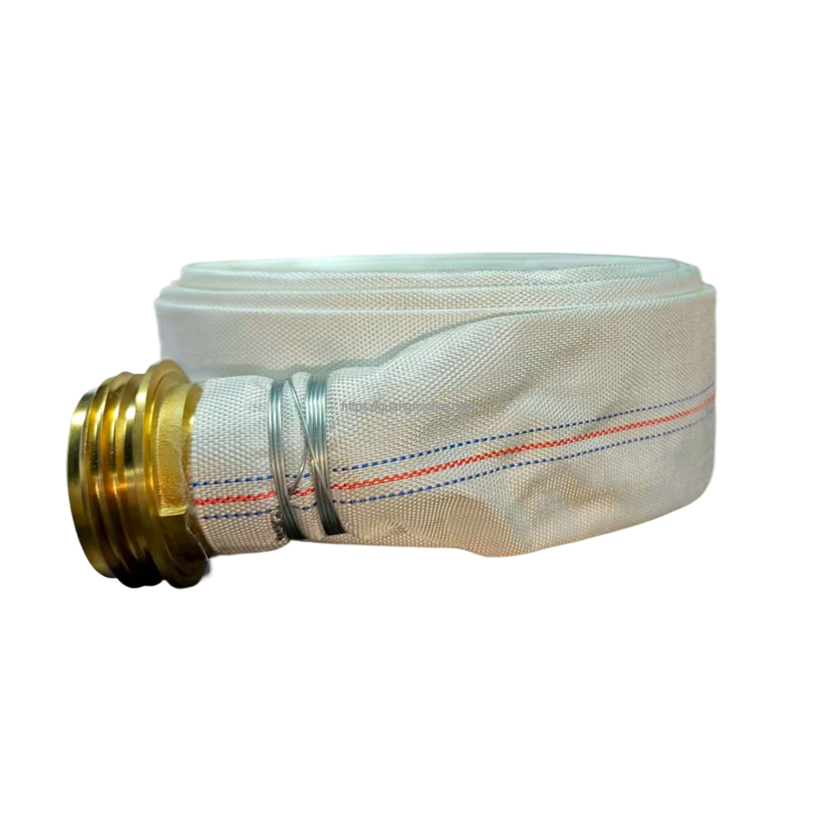 Aluminum & Brass UNI Fire Hose | Italian Type White Pipe