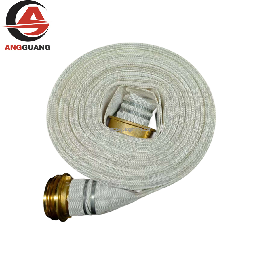 Aluminum & Brass UNI Fire Hose | Italian Type White Pipe