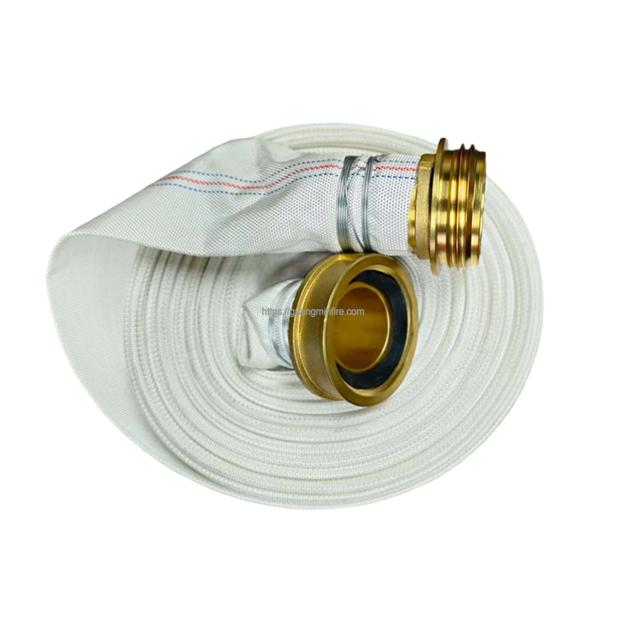 Aluminum & Brass UNI Fire Hose | Italian Type White Pipe	