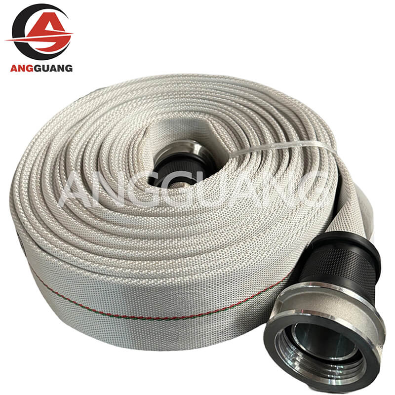 Aluminum & Brass UNI Fire Hose | Italian Type White Pipe