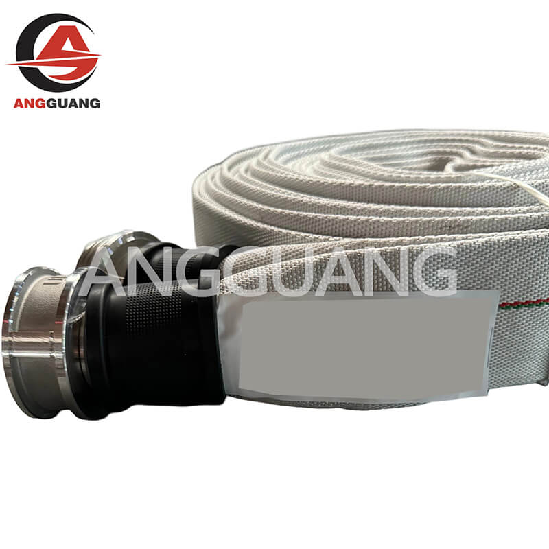 Aluminum & Brass UNI Fire Hose | Italian Type White Pipe