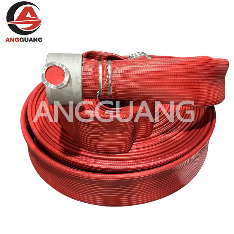 Red Nitrile Double Coating Fire Hose | British BS336 | Guangmin