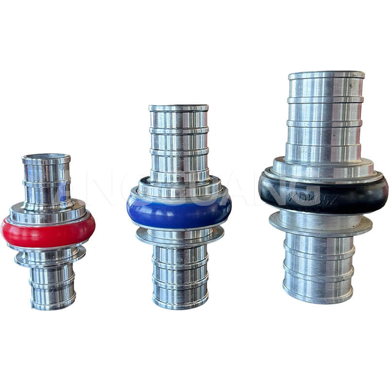 Snap-lock Quick Fire Hose Couplings | Color-Coded Rubber Rings | Guangmin	