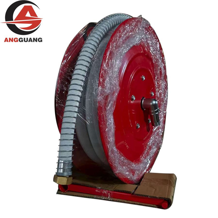 Fire Hose Reel DN25 (1 Inch) Manual Swing Type | EN671 Standard | Guangmin