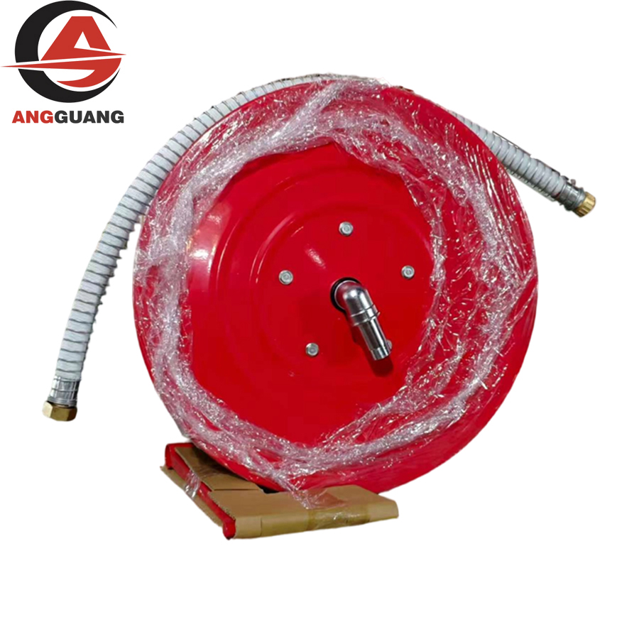 Fire Hose Reel DN25 (1 Inch) Manual Swing Type | EN671 Standard | Guangmin